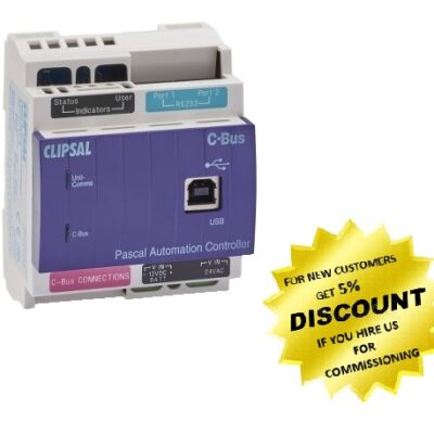 Clipsal 5500PACA Pascal Automation Controller, C-Bus