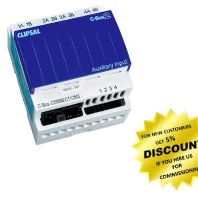 Clipsal L5504AUX AUXILIARY INPUT DIN LEARN
