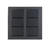 Casambi D1 6-Button Remote Switch Black