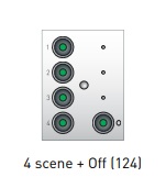 Philips DCMD124 MultiDim 5-Button