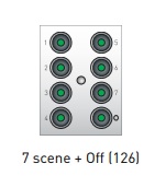 Philips DCMD126 MultiDim 8-Button